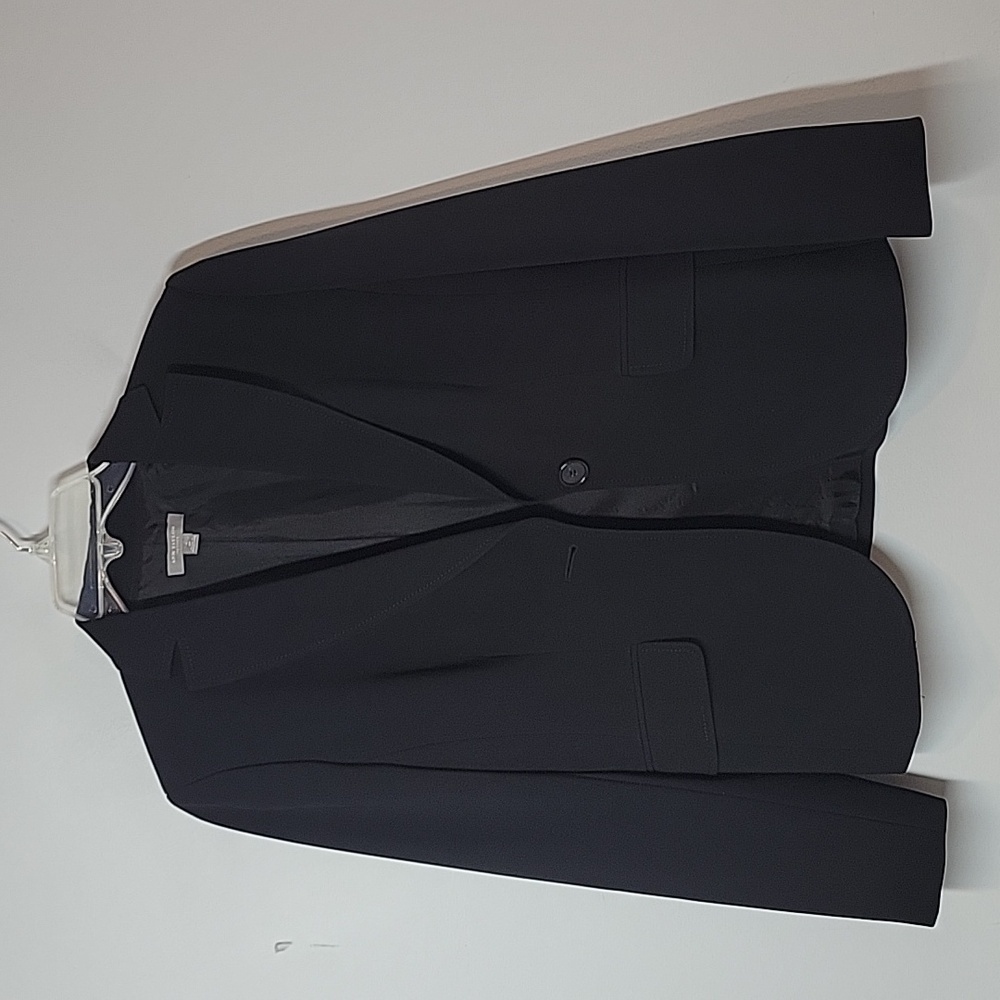 Ann Taylor One Button Black Blazer
